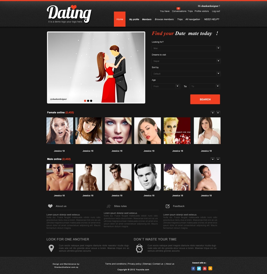 art dating site